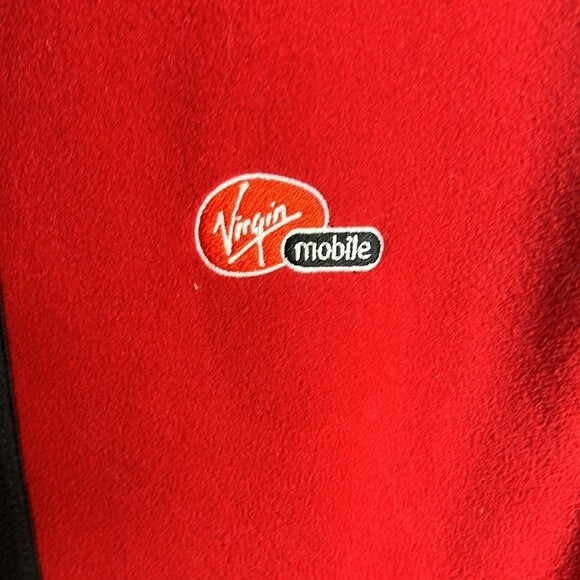 Virgin Mobile Vest - Roots Athletics Tag - Size Small - Red Vest - Picture 4 of 10
